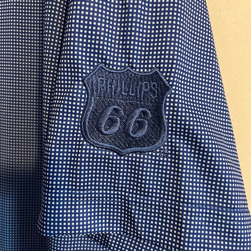 Pebble Beach Blue Checkered Shirt